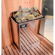 건식 사우나 스토브 히터 찜질방 방열기 증기 한증막, 4.5KW 내부 제어로(3-6m³에 적합)