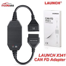 LAUNCH 정품 CANFD 케이블 자동차 진단 스캐너 코드 리더 X431 V +/ Pro3/ Pad 3/ V Jlr/G-m용 CAN FD 어댑터