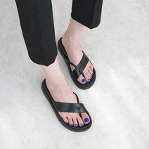 여자쪼리플립플랍스타일슬리퍼블 푹신한 학교 삼선 여자 생선 편한 높은 슬리퍼 통 아이보리 여름 굽있는 5W66B99F