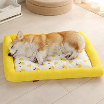 강아지 고양이 쿨링원단 방수 바닥 쿨매트 486305EA, 핑크