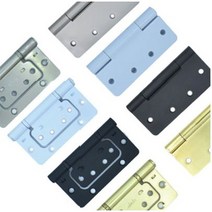 목문 방문 이지 경첩 도어힌지 피스포함, B. 일반경첩(3.5인치), 도금 그레이 1조 3개입(OEM), 1개