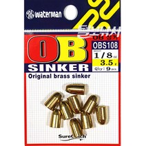 편집샵 털보낚시 털보낚시 OB싱커 / OB SINKER.