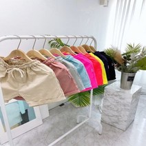 남자 비치 네온컬러 여름 밴딩반바지 9컬러