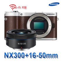 삼성정품 NX300 (16-50mm 포함) 2030만화소 와이파이 미러리스카메라 k, 화이트, 바디+16-50mm 세트