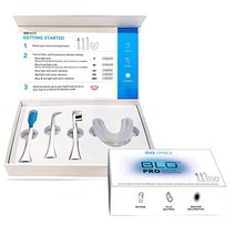 Go Smile Pro Oral Care 쉬운 칫솔질 액세서리 - 나일론 칫솔 교체 실리콘 혀 스크레이퍼 치간 브러시 및 잇몸 마사지기 U자형 마우스 피스 - 딥 클리닝 4피스, 4 Piece Set