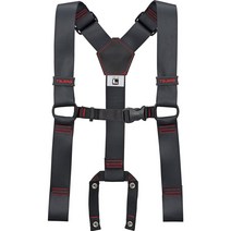 타지마 하네스 안전띠 멜빵 블랙 YPL-BK L 175-185cm, 1개
