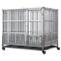 대형 견사 철제 철장 울타리 개장 철망 휀스 케이지, 길이140 폭95 높이117 (접이식)