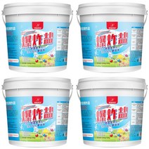 공장가 괴물 활성산소탄 1.2kg 강력 나트륨 산소계 표백제 흰옷 얼룩제거제 곰팡이 악취 제거, 1.2kg 4통개