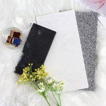 대리석 마블 직각 트레이 인센스홀더 욕실 화장품 진열 정리대 카페 촬영소품 인테리어, 화이트계열