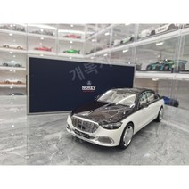 Norev Maybach 벤츠 S680 W223 다이캐스트 합금 자동차 1:18, 2색 파이휠 hub-spot-SF