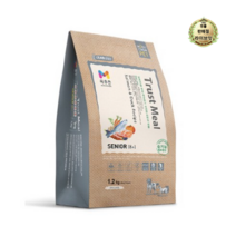 라이브잇 목우촌 노령견용 트러스트밀 시니어 건식사료, 생선, 15개, 1.2kg