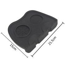 커피필터 핸드드립 여과지54mm 더블 마우스 필터 바구니 교체 에스프레소 커피 머신 액세서리 브레빌 870/, 27 Plastic mat