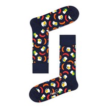 Happy Socks 롤링 스톤 양말 박스 세트 정품보장, 9-11, Beer