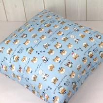 천고아 옥스포드원단 강아지 친구들 블루92512 ys