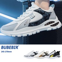 BUBEBIR®2022 남성용 러닝화 조깅화 가죽 신발 커플 러닝화 봄 러닝화 남성용 캐주얼 러닝화 야외 활동 러닝화 못생긴 신발 통기성 스포츠 숲 신발 작은 흰색 신발
