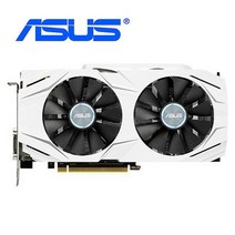 ASUS 듀얼 gtx 1060-o6g 그래픽 카드 비디오 카드 맵 nvidia geforce gtx 1060 6g gtx1060 vr 준비 데스크탑 gpu 트윅 ii 사용