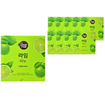 샤워메이트 비누 라임, 100g, 10개
