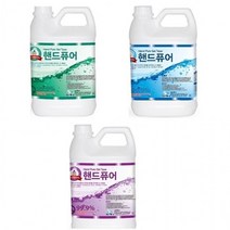 산케미칼 핸드퓨어 3.75L 물비누 대용량 사무실 건물화장실, 색상_그린