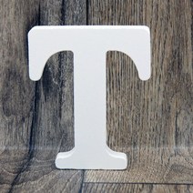 글자시트지도매 1pc Diy 독립형 나무 문자 흰색 알파벳 웨딩 생일 파티 홈 장식 개인 이름 디자인 도매, 20 T_01 8cm