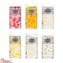 이홈베이킹 영국 데코레이션 퀄리티스프링클 6종, 03 스노우 폴링 크리스마스 76g, 76g, 1개