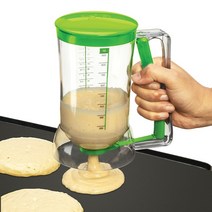 joie 반죽 디스펜서 반죽통 와플 팬케이크 짤주머니, 그레이