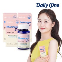 데일리원 람노서스 이브 생유산균 500억 보장균 100억 CFU 3통, 단품, 단품