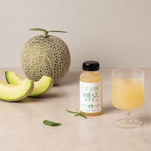 고고한 콜드프레스 착즙 주스 멜론 100% 190ml 6병