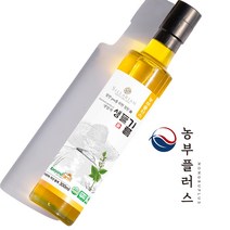 농부플러스 국산 냉압착 생들기름/ 저온착유 들기름/ 참기름 300ml, 1개