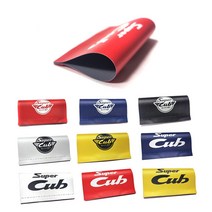 피트인 혼다 슈퍼커브 라벨 스티커 택 튜닝 로고 데칼 랩핑, SC라벨(원형블루)