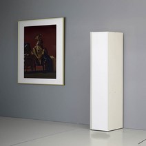 Sunshine 도어 행어 옷걸이 옷장 슬림 폭좁은 개인용 캐비닛 옷장 400, 바닐라