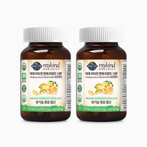 센트럴팜 마이카인드 유기농 원료 엽산 60정 2개월분 x 2개, 마이카인드/엽산 2개