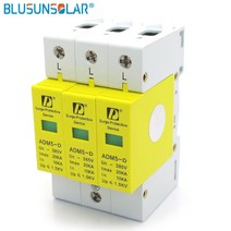 3P 20KA 110V 220V 385V AC high quality Din Rail SPD Surge Protection Lightning Arrester Over Voltage, 한개옵션0