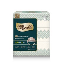 잘풀리는집 명품 화장지 휴지 로션티슈 230매 3개