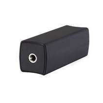 노이즈필터 3.5mm 오디오 케이블 간섭 방지 접지 루프 잡음 분리기 자동차 홈 스테레오 시스템 용 감속기, 01 Black_01 1pcs