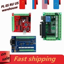 cnc컨트롤러 eu 창고 cnc 컨트롤러 보드 4 축 5 축 전원 by usb 100khz 모션 카드 지원 스테핑 서보 모터, 5축 USB