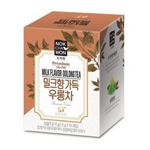녹차원 간편한 [녹차원] 밀크향가득우롱차 10티백 x 4개 명절 부모님 지인 선물 회사 탕비실 손님접대, 24set