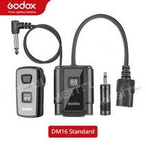 Godox DM-16 채널 무선 라디오 원격 스튜디오 플래시 트리거 캐논 니콘 올림푸스 펜탁스 카메라, CHINA_DM-16, 01 DM-16