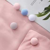 원터치 이불고정핀 이불 엉킴 밀림 고정 방지 4P, 그레이