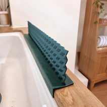 싱크대 물막이 실리콘 설거지 물튀김방지 고급스러운 디자인 강력한 흡착력 물받이, 다크 그린