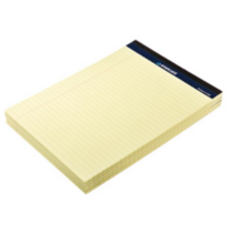 포핀스트레이딩 리갈패드 A4 50매, 옐로우, 2개