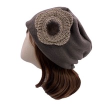 엄마짱 MDF 8336 밍크해바라기 두건 / 기모두건 엄마모자 수면모자 항암모자 항암 두건 겨울모자 실내용두건 모직