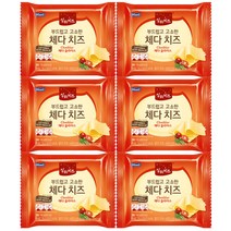 상하 부드럽고 고소한 체다치즈360g(20매입) x 6팩, 360g, 6개
