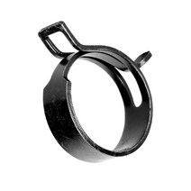 집게밴드 가스밴드 집게반도 클램프 호스클립 스프링밴드 6mm-24mm, 검정내경25mm-10개