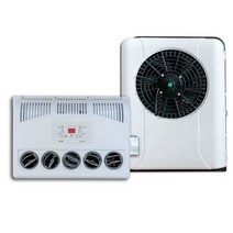 차박 무시동 이동식 트럭 주차 화물차 실외기없는, 24V 흰색