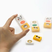 꼬망 케이스지우개 학용품 문구용품 잘지워지는 미니지우개 신학기 새학기 어린이날 선물, 랜덤