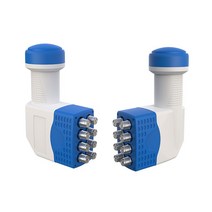 KU Band Universal LNB 8 Output For Satellite TV 수신기 익스트림 하이 게인 유니버설 out LNBF 0.1-0.6dB Noice High Ga