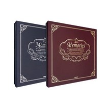 아주문구 Konya 코니아 앨범CA4000 접착식앨범, 버간디