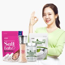 [본사직영] 펄세스 소금 설탕 소설세트 2종(핑크솔트+스테비아스위트+각 리필1개), 단품