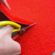 잘라쓰는 비규격 현관 코일 매트 아파트 신발장 사무실 실내 매장 야외 바닥 깔판, 100x120(cm), 블랙