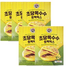 일루몬트 쫄깃한 초당옥수수 호떡믹스 프라이팬 전용 300g, 5개